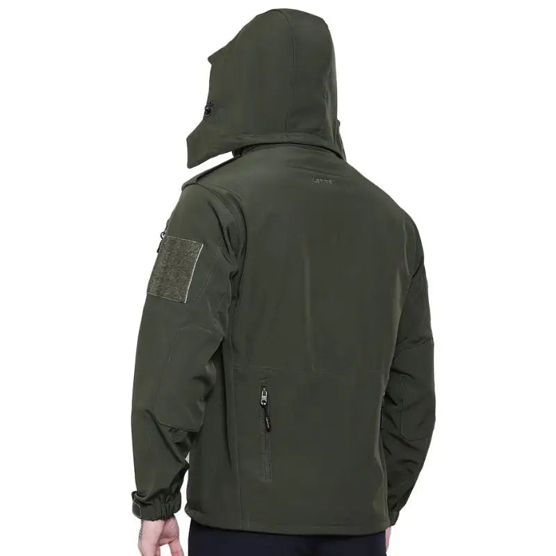 Lammer Men’s Full Sleeves Army Jacket - Winter Jacket