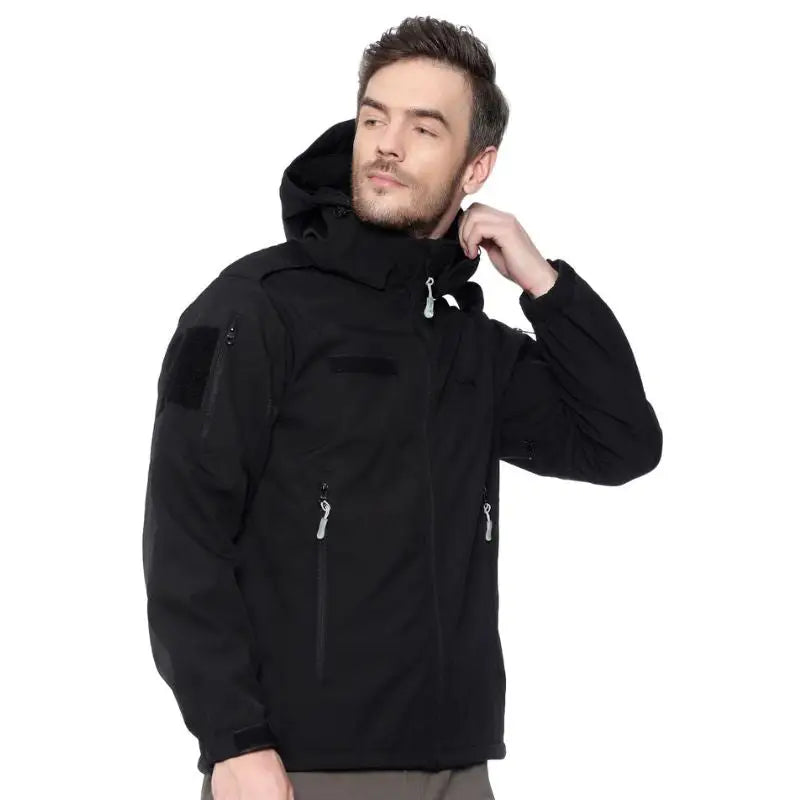Lammer Men’s Full Sleeves Army Jacket - Winter Jacket