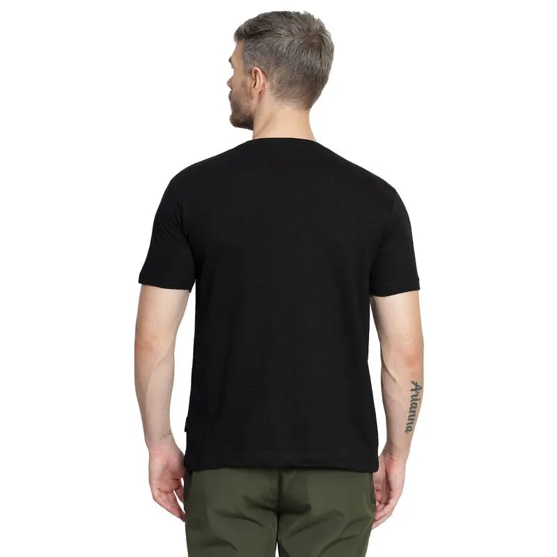 Lammer Men’s Mojo Slub Cotton Eagle Printed T-shirt - T-shirt