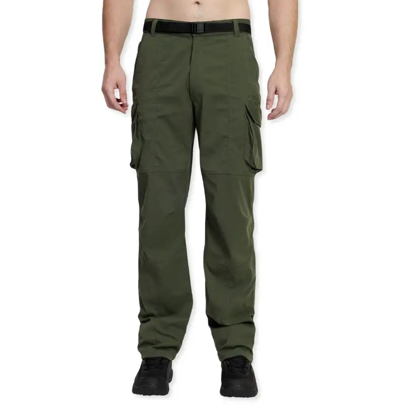 Lammer Men’s Nylon Blended Yarn with Elastane Pant - Green / M - Cargos and Pants