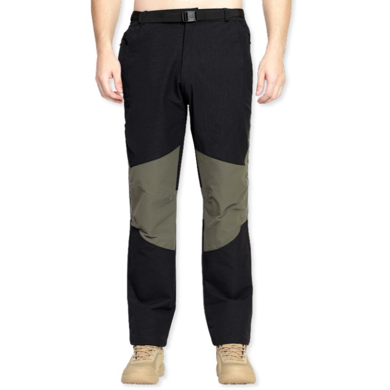 Lammer Men’s Nylon Four Way Stretch Hiking & Trekking Pants - Black / M - Cargos and Pants