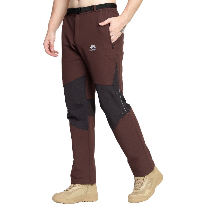 Lammer Men’s Nylon Four Way Stretch Hiking & Trekking Pants - Cargos and Pants