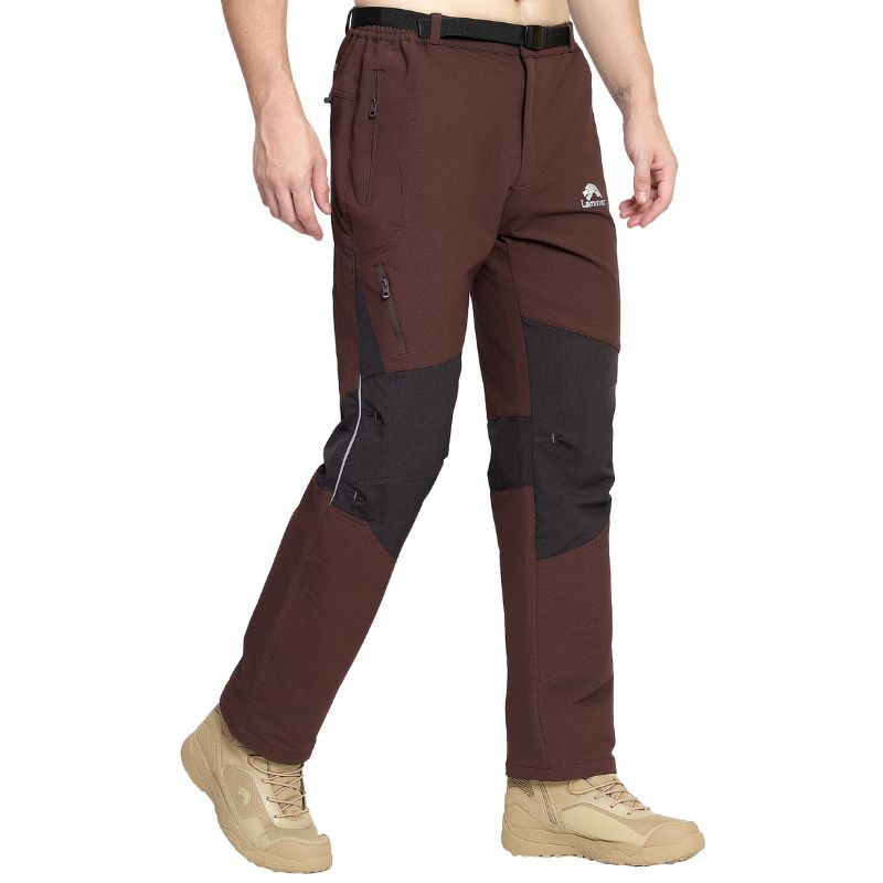 Lammer Men’s Nylon Four Way Stretch Hiking & Trekking Pants - Cargos and Pants