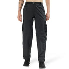 Lammer Men’s Outdoor RipStop Convertible Pants - Black / M - Cargos and Pants