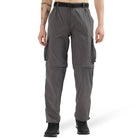 Lammer Men’s Outdoor RipStop Convertible Pants - Grey / M - Cargos and Pants