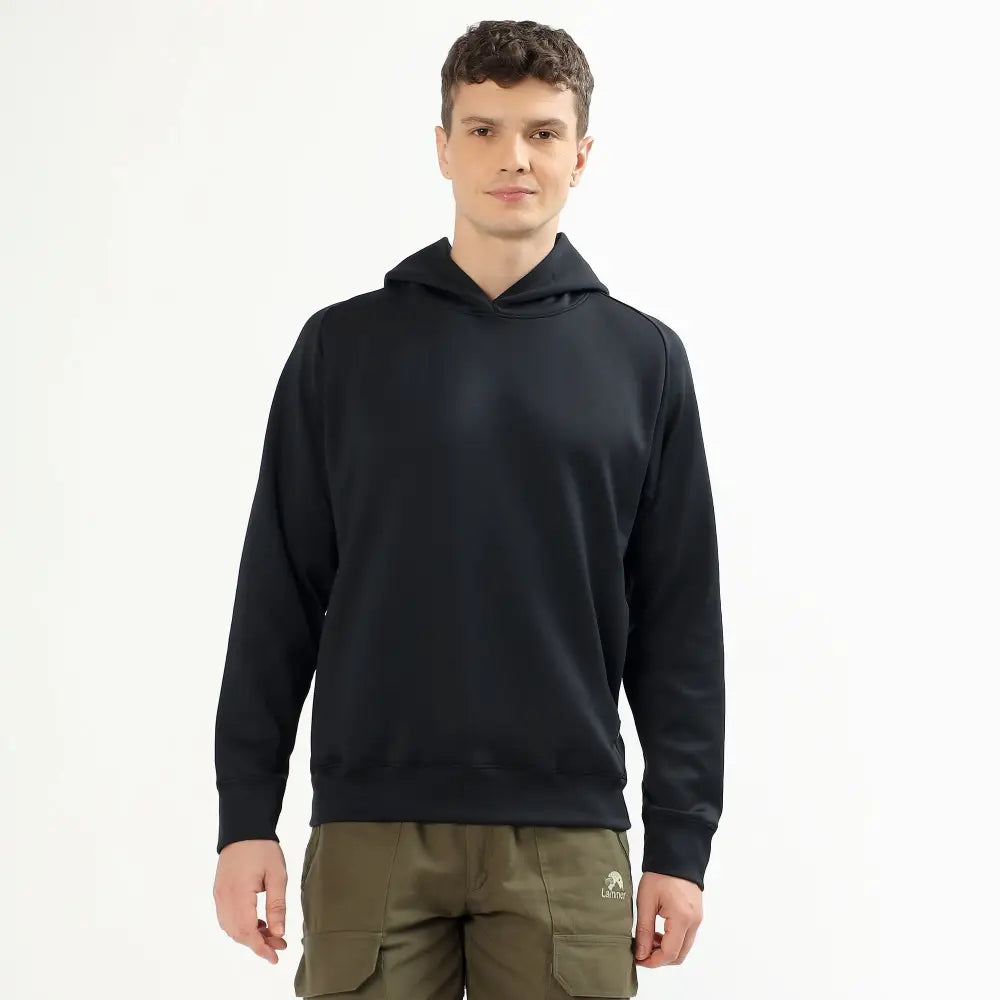 Lammer Men’s Premium Lycra Blend Hoodie - Black / M - Hoodie