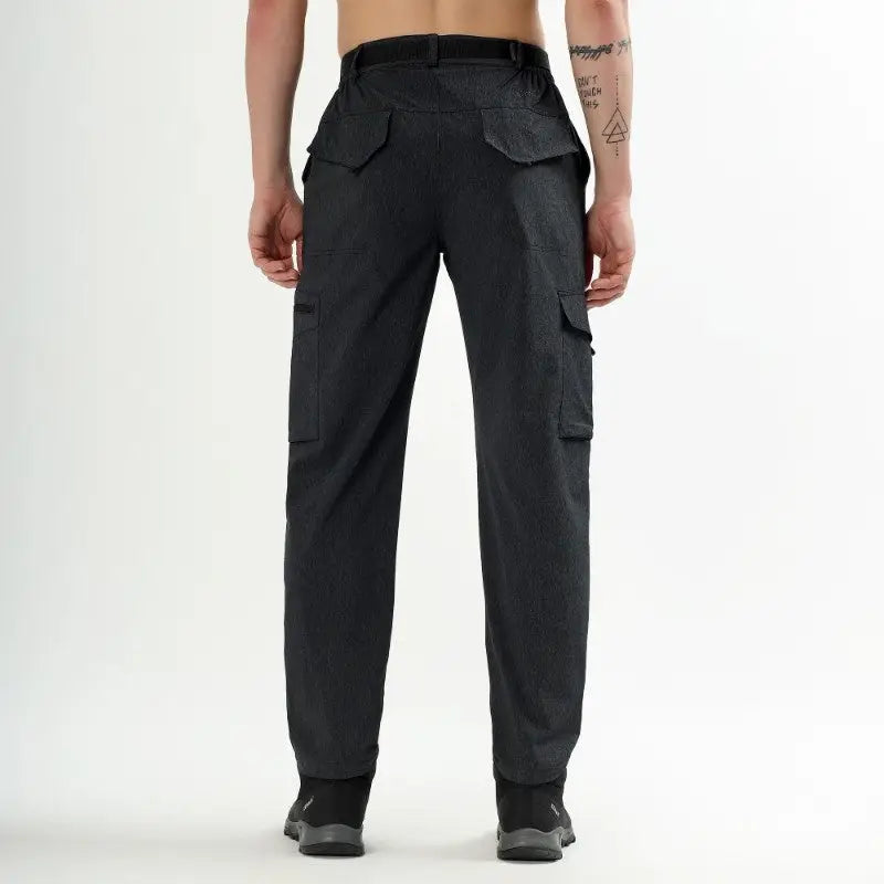 Lammer Men’s Ripstop 6 Pockets Nylon Trekking Pants - Cargos and Pants