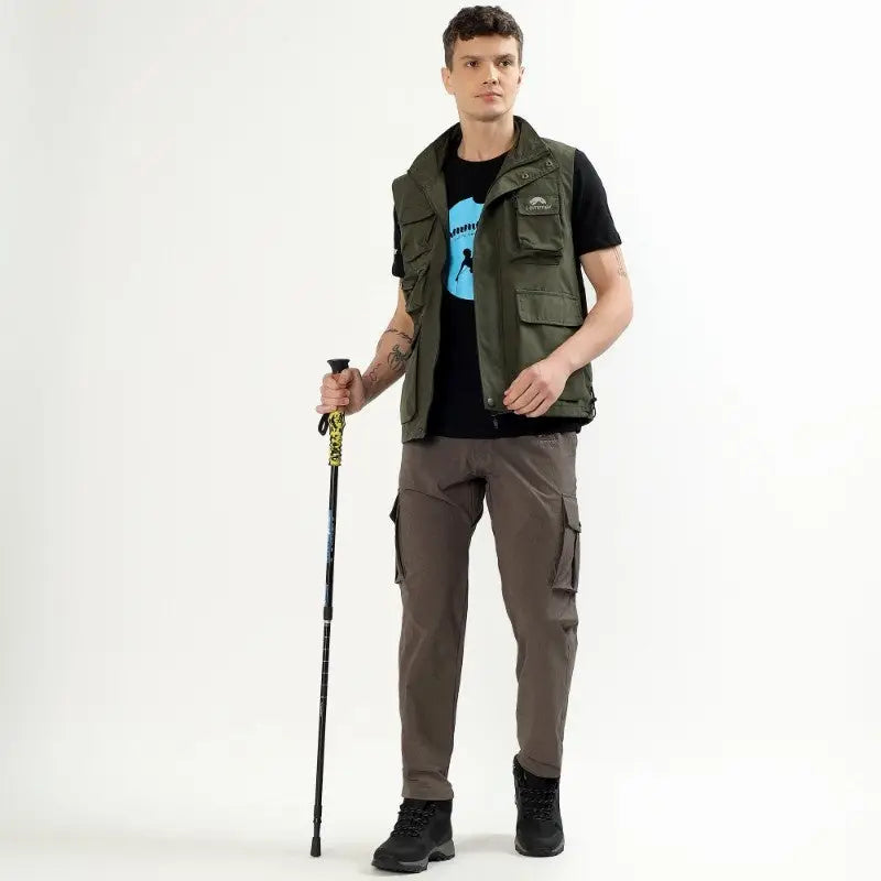 Lammer Men’s Ripstop Nylon 4-Way Stretch Trekking Pants - Cargos and Pants