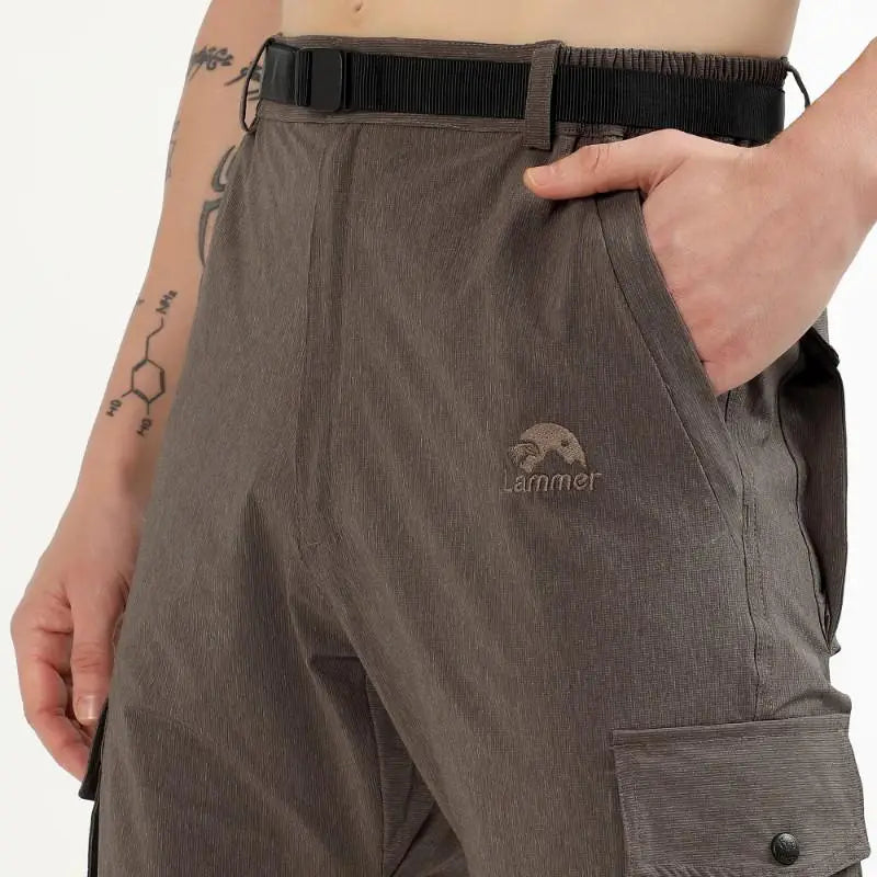 Lammer Men’s Ripstop Nylon 4-Way Stretch Trekking Pants - Cargos and Pants