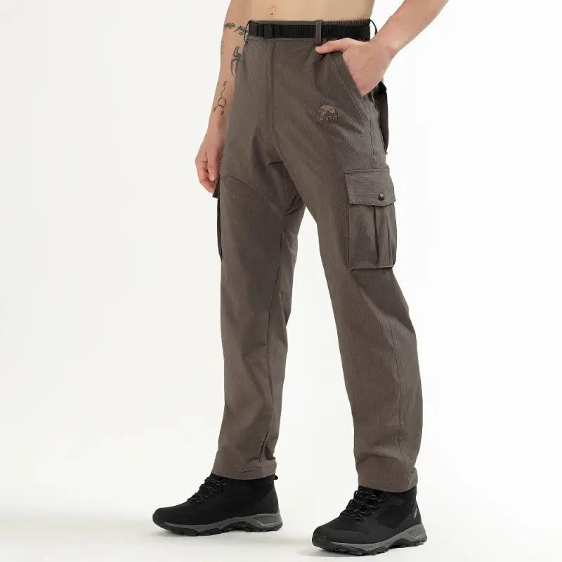 Lammer Men’s Ripstop Nylon 4-Way Stretch Trekking Pants - Cargos and Pants
