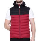 Lammer men's silicon vest jacket in black, featuring a sleek design and smooth fabric for casual and outdoor wear.