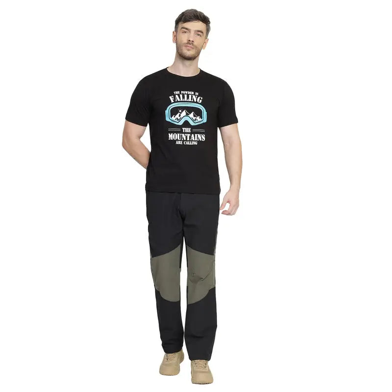 Lammer Men’s Ski Cotton Printed T-shirt - T-shirt