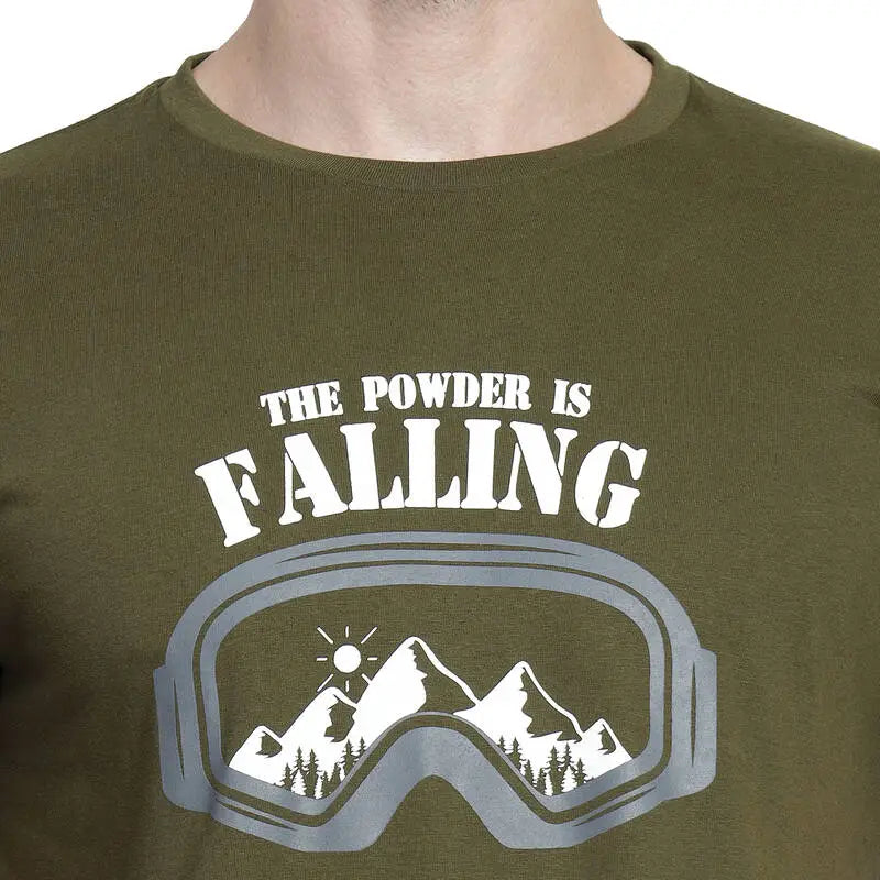 Lammer Men’s Ski Cotton Printed T-shirt - T-shirt