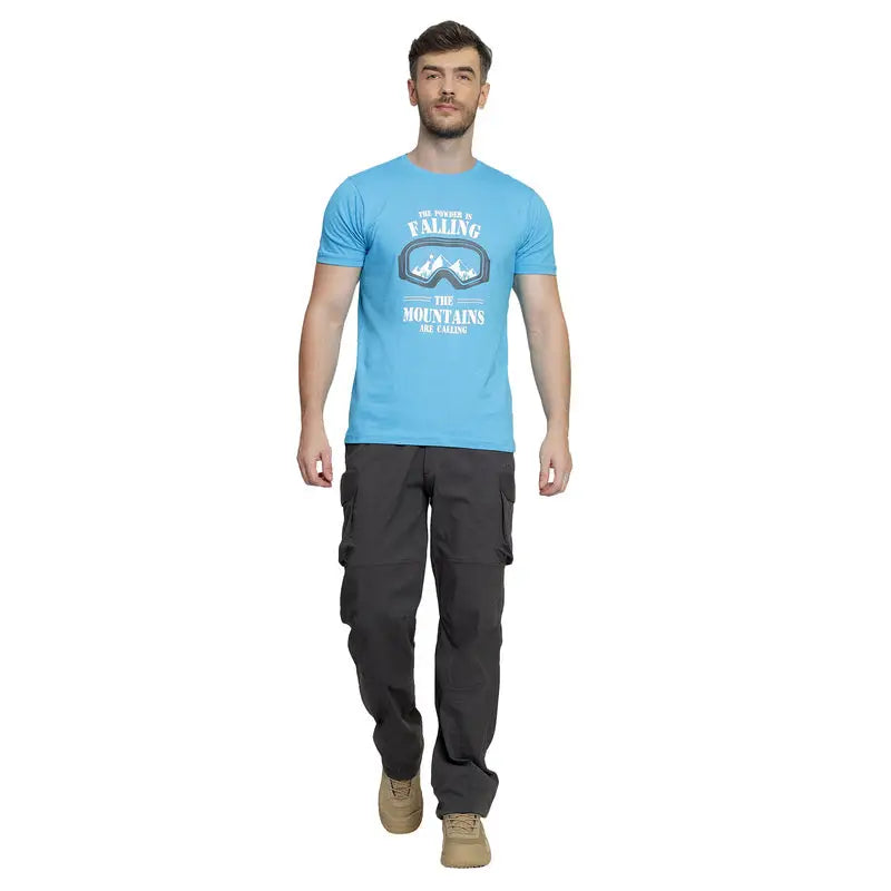 Lammer Men’s Ski Cotton Printed T-shirt - T-shirt