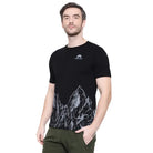 Lammer Men’s Slub Cotton Mountain Printed T-shirt - T-shirt