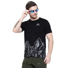 Lammer Men’s Slub Cotton Mountain Printed T-shirt - T-shirt