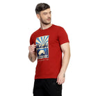 Lammer Men’s Slub Cotton Sunrise Printed T-shirt - T-shirt