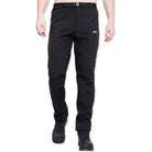 Lammer Men’s Soft Shell 4 Pockets Hiking & Trekking Pants - Black / M - Cargos and Pants