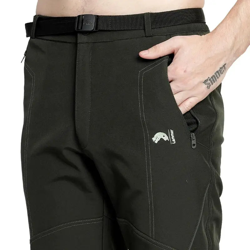 Lammer Men’s Soft Shell 4 Pockets Hiking & Trekking Pants - Cargos and Pants