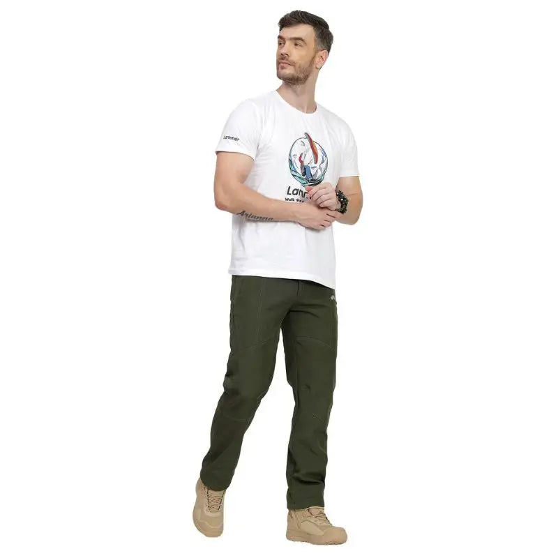 Lammer Men’s Soft Shell 4 Pockets Hiking & Trekking Pants - Cargos and Pants