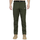 Lammer Men’s Soft Shell 4 Pockets Hiking & Trekking Pants - Green / M - Cargos and Pants