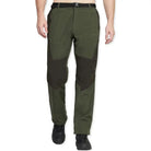 Lammer Men’s Soft Shell Hiking & Trekking Pants - Green / M - Cargos and Pants