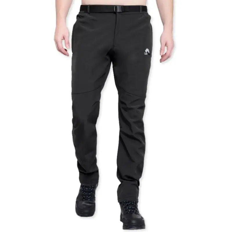 Lammer Men’s Soft Shell Himal Hiking & Trekking Pants - Grey / M - Cargos and Pants