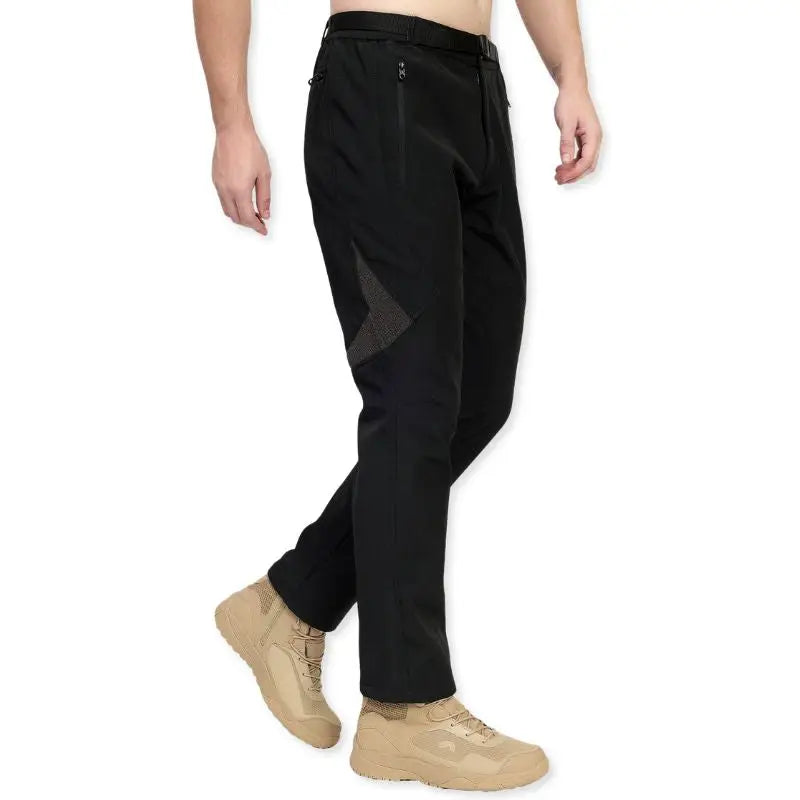Lammer Men’s Soft Shell Water Resistant Hiking & Trekking Pants - Cargos and Pants