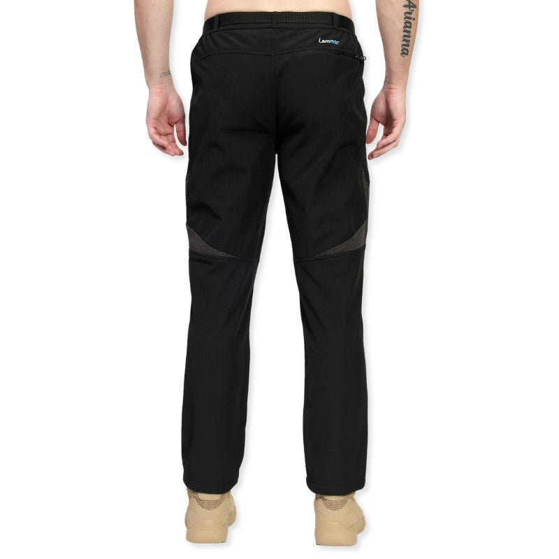 Lammer Men’s Soft Shell Water Resistant Hiking & Trekking Pants - Cargos and Pants