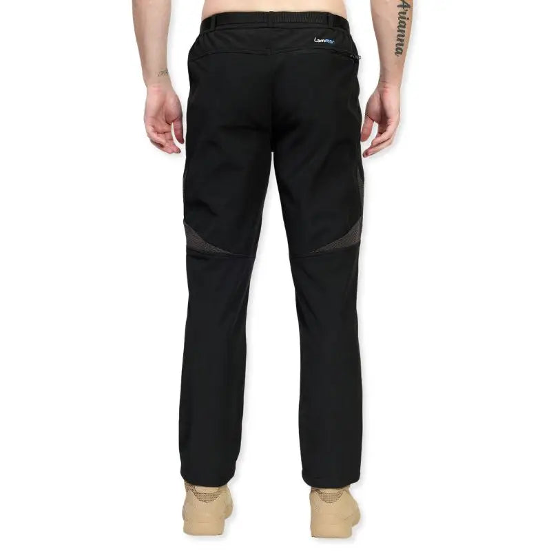 Lammer Men’s Soft Shell Water Resistant Hiking & Trekking Pants - Cargos and Pants