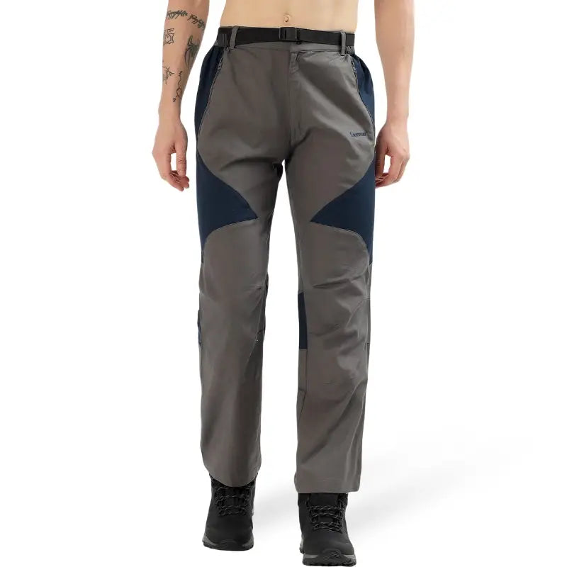 Lammer Men’s Stylish Premium Cotton Pants - Grey-Blue / M - Cargos and Pants
