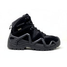 Lammer Men's Tactical-3 Mid Ankle Shoes in black, showcasing durable tactical design and supportive mid-ankle style.