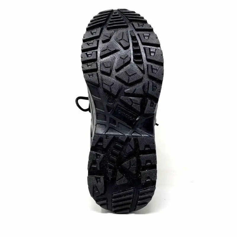 Lammer Men's Tactical-4 High Ankle Shoes in black, featuring rugged design and durable material for outdoor or tactical use.