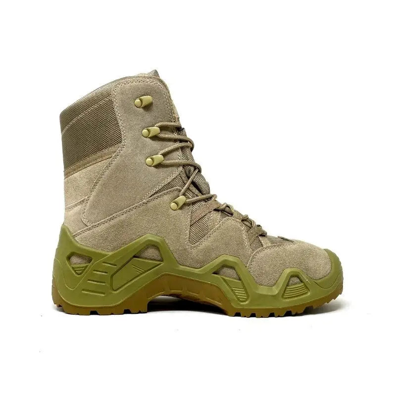 Lammer Men's Tactical-4 High Ankle Shoes in dark gray, featuring durable design and reinforced ankle support for tactical use