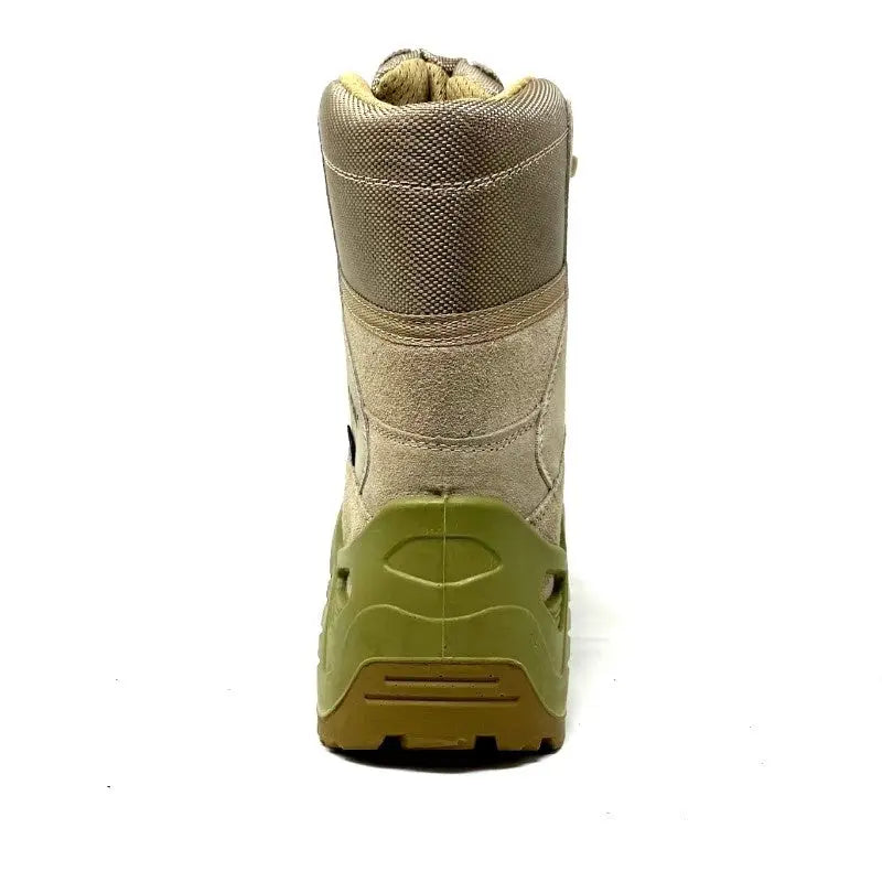 Lammer Men's Tactical-4 High Ankle Shoes in dark gray with rugged design and durable sole, suitable for outdoor and tactical use.