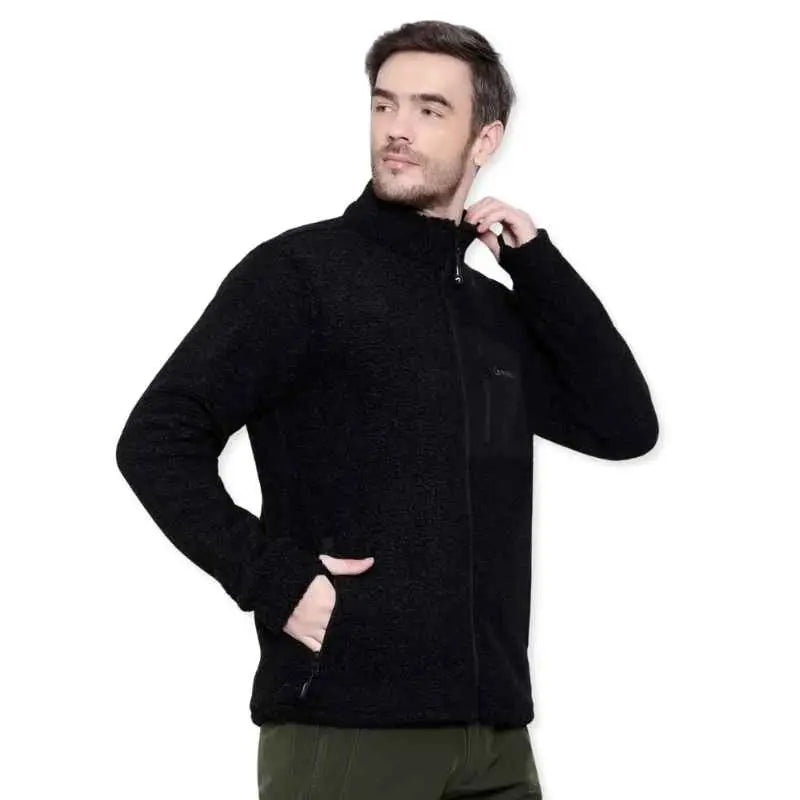 Lammer Men’s Teddy 002 Full Zip Jacket - Fleece Jacket