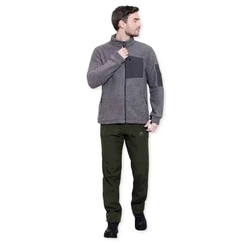Lammer Men’s Teddy 002 Full Zip Jacket - Fleece Jacket