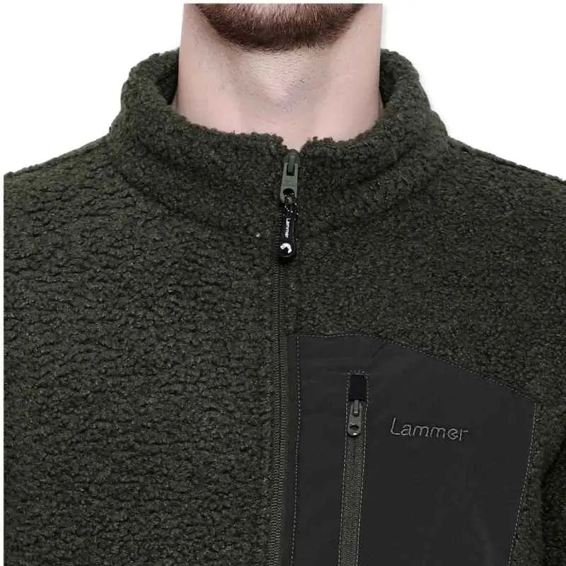 Lammer Men’s Teddy 002 Full Zip Jacket - Fleece Jacket