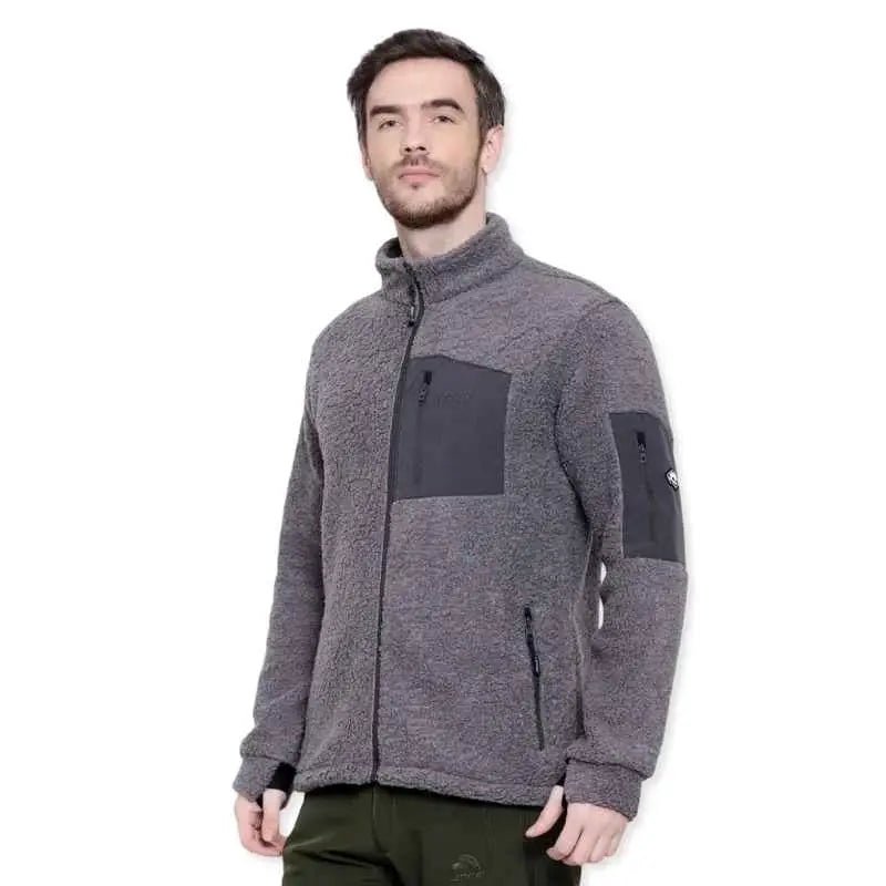 Lammer Men’s Teddy 002 Full Zip Jacket - Fleece Jacket