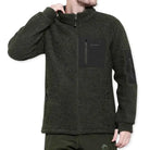 Lammer Men’s Teddy 002 Full Zip Jacket - Green / M - Fleece Jacket