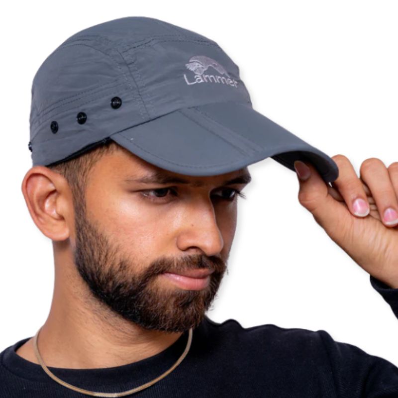 Lammer Summit Seeker Outdoor UV Cap Convertible Face & Neck Cover - Headwear