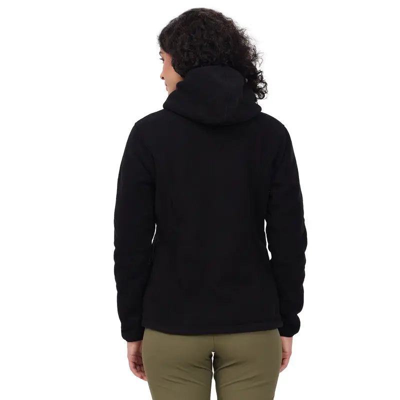 Lammer Women’s Bonded Coral Fleece Full Sleeves Jacket - Wind Jacket