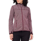 Lammer Women’s Fleece Full Sleeves Jacket - Light Maroon / S - Wind Jacket