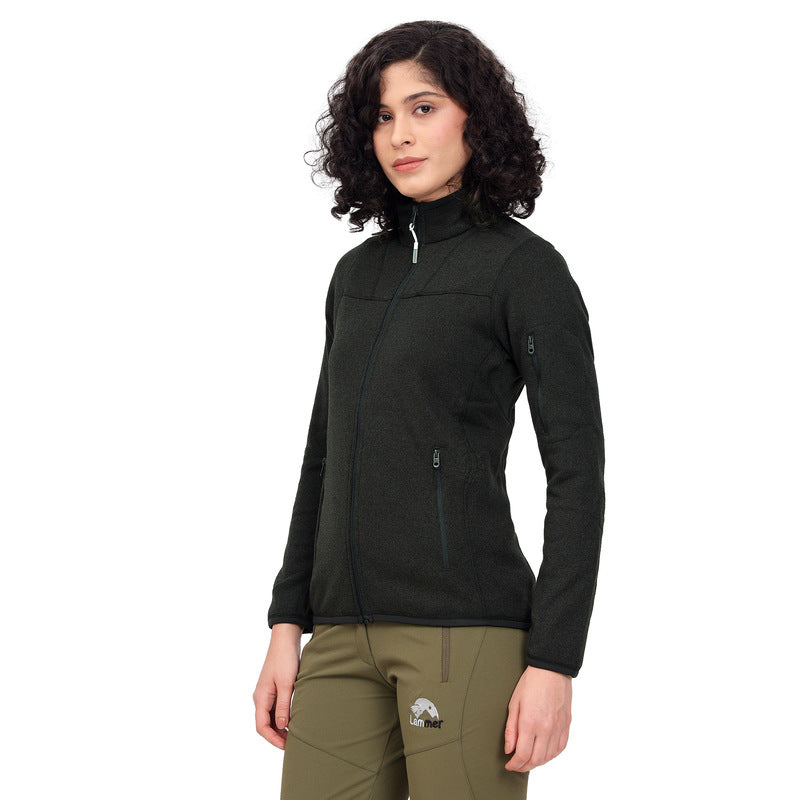 Lammer Women’s Fleece Full Sleeves Jacket - Wind Jacket