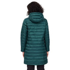 Lammer Womens Long Poly Jacket With Detachable Hood - Wind Jacket