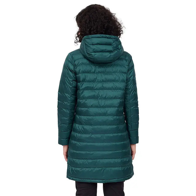 Lammer Womens Long Poly Jacket With Detachable Hood - Wind Jacket