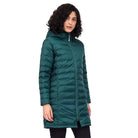 Lammer Womens Long Poly Jacket With Detachable Hood - Wind Jacket