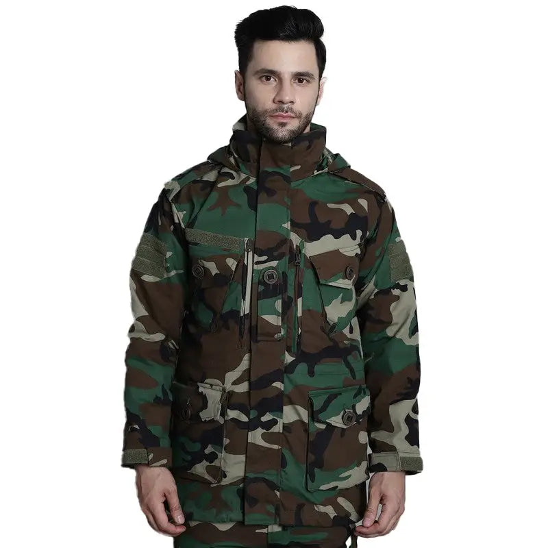 MountMiller 3 Layer Tilted Pocket WR Jacket - Woodland / S - Jacket