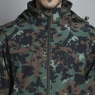 MountMiller Men’s 12 Zip Softshell Wind Proof Lycra Jacket - Jacket