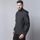 MountMiller Men’s 12 Zip Softshell Wind Proof Lycra Jacket - Jacket